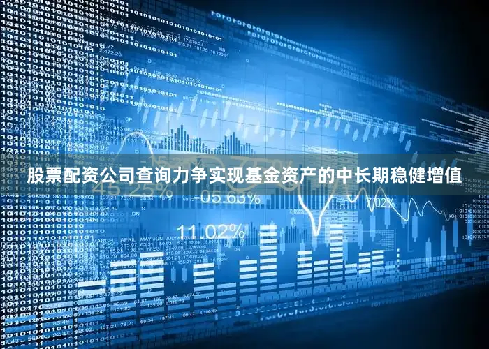 股票配资公司查询力争实现基金资产的中长期稳健增值