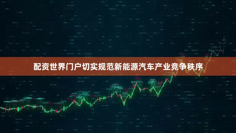 配资世界门户切实规范新能源汽车产业竞争秩序